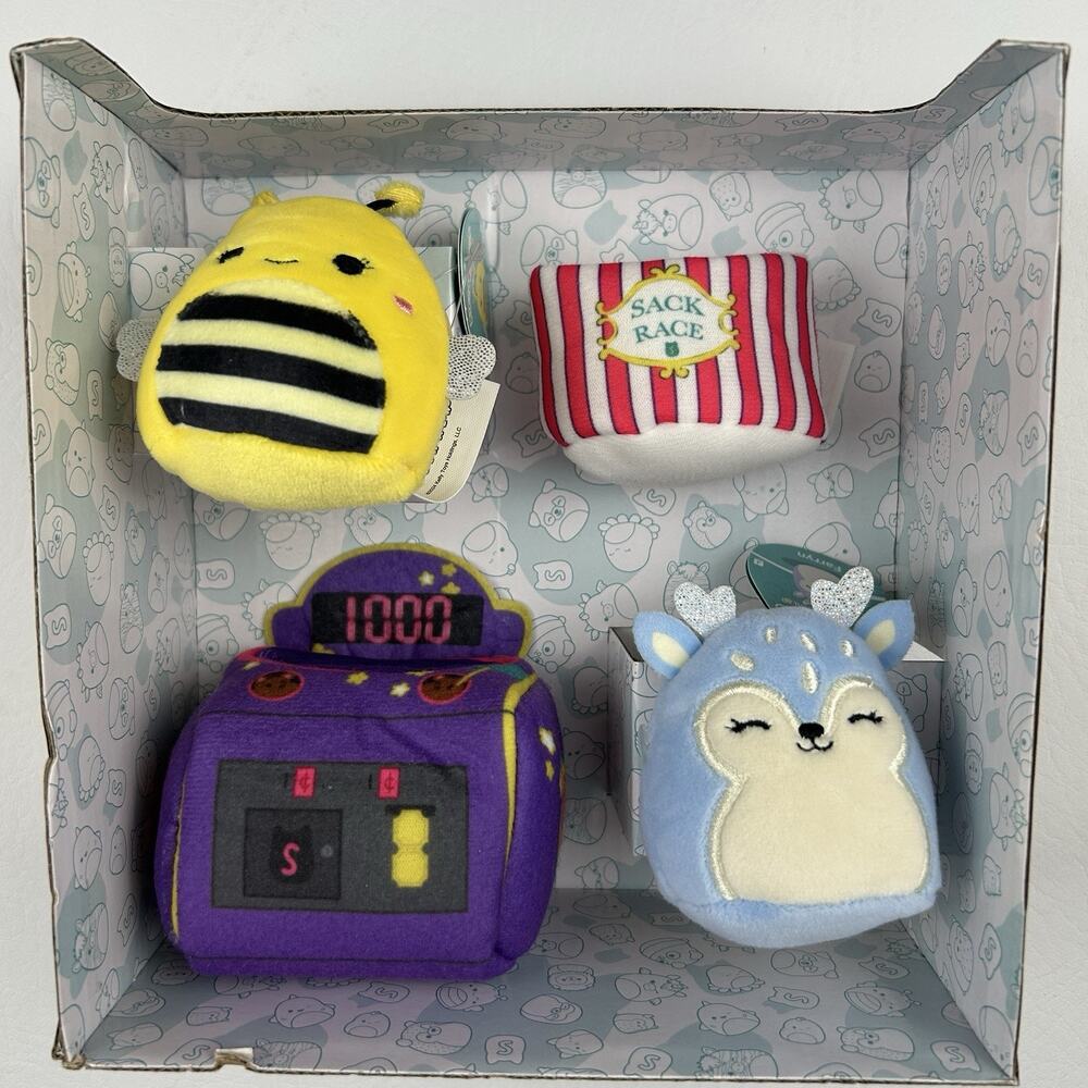Micromallows Squishmallows Sunny Farryn Arcade Playset Plush in Box